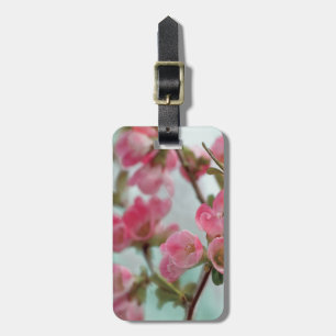 Étiquette À Bagage Fleurs de coing
