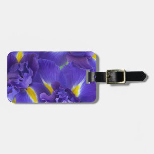 Étiquette À Bagage Fleurs d'iris