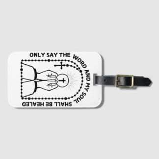 Étiquette À Bagage Floral Rosary Prayer Beads - Blessed Mother Mary