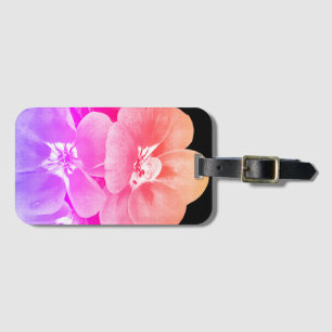 Étiquette À Bagage Flore tropicale