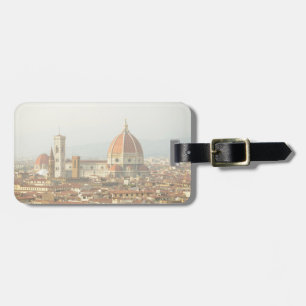Étiquette À Bagage Florence ou Florence Italie Duomo