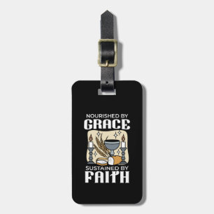 Étiquette À Bagage Foi spirituelle et grâce – Chrétien édifiant