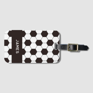 Étiquette À Bagage Football Enfants Football motif Football 