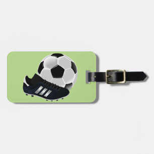 Étiquette À Bagage Football / Thème football ballon