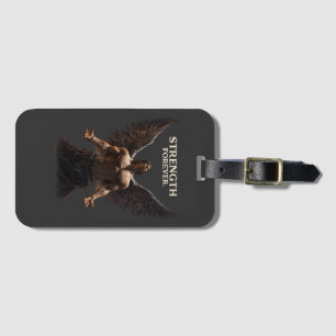 Étiquette À Bagage Force Pour Toujours Design Dark Angel – Motivation