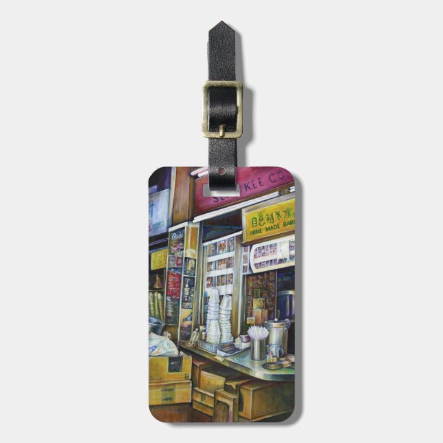 Étiquette À Bagage Forces émotionnellement chargées pour l'entrevue (Devant Vertical)