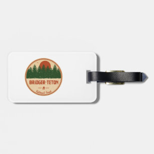 Étiquette À Bagage Forêt nationale de Bridger-Teton