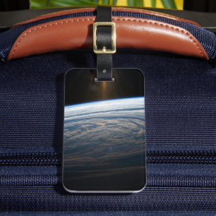 Étiquette À Bagage Formations Nuageuses Dans L'Océan Indien Sud.