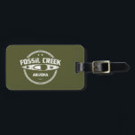 Étiquette À Bagage Fossil Creek Arizona Kayaking<br><div class="desc">Fossil Creek Wild And Pittoresque River est l'un des principaux affluents de la rivière Verde,  la seule autre rivière sauvage et pittoresque de l'Arizona.</div>