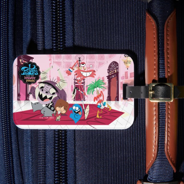 Étiquette À Bagage Foster's Home for Imaginary Friends | Danse (Insitu Rectoal 4)