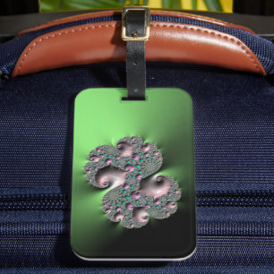 Étiquette À Bagage Fractal3