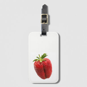 Étiquette À Bagage Fraise