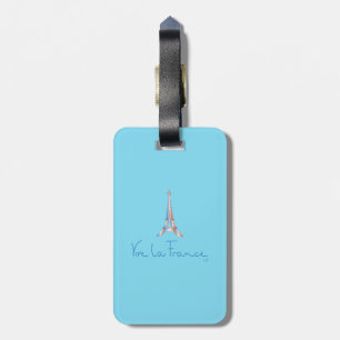 Étiquette À Bagage Français de la France de La de vivats