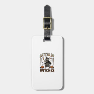 Étiquette À Bagage Frappez les sorcières Design de baseball vintage H