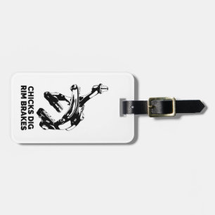 Étiquette À Bagage Freinage des pousses à rebord