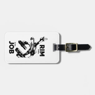 Étiquette À Bagage Freins À Bord Faire Le Travail À Cycler