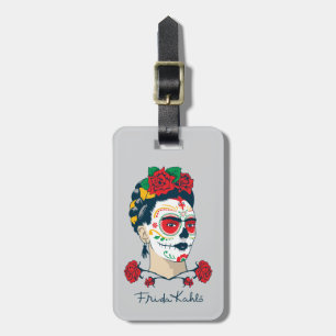 Étiquette À Bagage Frida Kahlo El Día de los Muertos