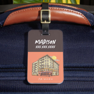 Étiquette À Bagage FRIENDS™ L'immeuble de l'appartement de Monica