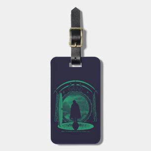 Étiquette À Bagage FRODO™ quittant la silhouette de LA TERRE DES HOBB
