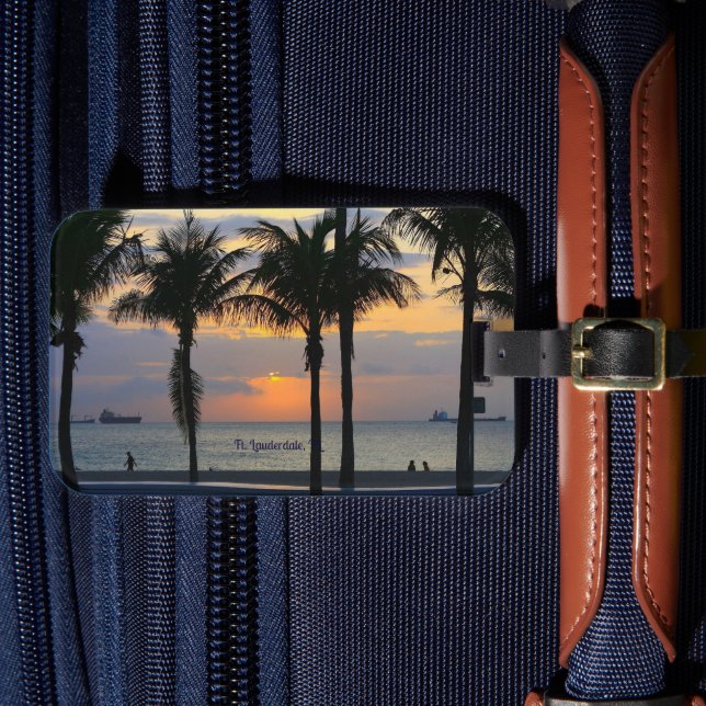 Étiquette À Bagage Ft. Lauderdale Sunrise (Insitu Rectoal 4)