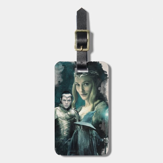 Étiquette À Bagage Galadriel, ELROND™, & Gandalf Graphique (Devant Vertical)