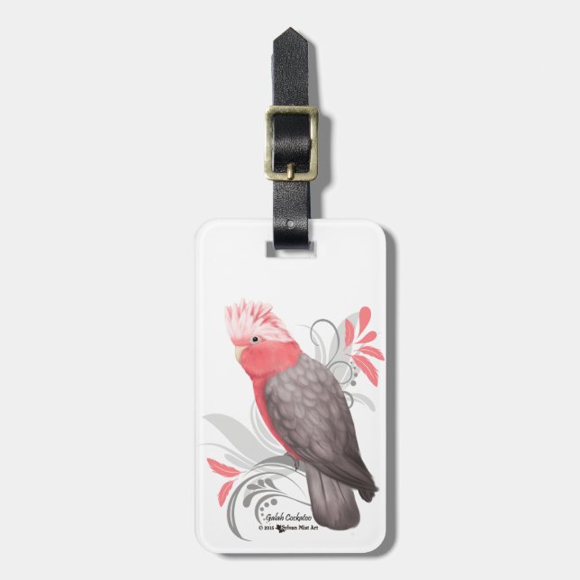 Étiquette À Bagage Galah Cockatoo (Devant Vertical)