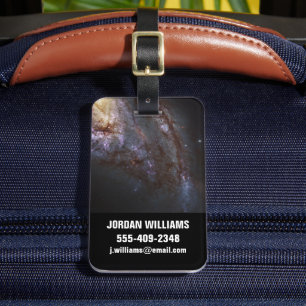 Étiquette À Bagage Galaxie Spirale Ngc 3627.