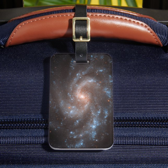 Étiquette À Bagage Galaxie Spirale Ngc 5584 (Insitu Rectoal 2)