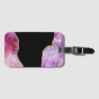 Étiquette À Bagage Galaxy Agate Series