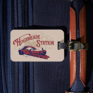 Étiquette À Bagage Gare de HOGSMEADE Graphique Vintage