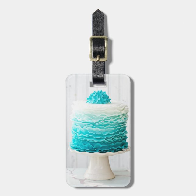 Étiquette À Bagage Gâteau de ruche d'Ombre (Devant Vertical)