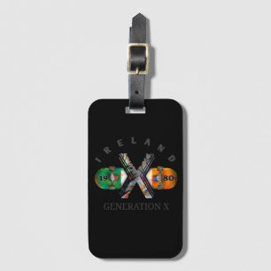 Étiquette À Bagage Génération X Irlande des années 1980Skateboard