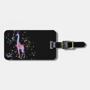 Étiquette À Bagage Giraffe