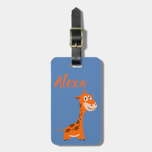 Étiquette À Bagage Giraffe personnalisée