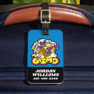 Étiquette À Bagage Gizmo   Rêver de sucreries