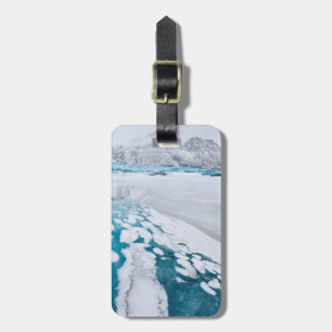 Étiquette À Bagage Glace de glacier gelée, Islande