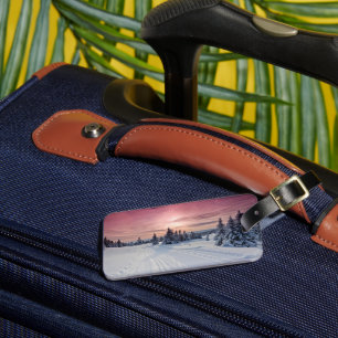 Étiquette À Bagage Glace et neige   Lillehammer, Norvège