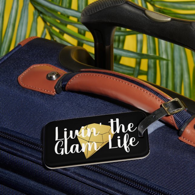 Étiquette À Bagage Glam Life Gem (Insitu Rectoal 3)