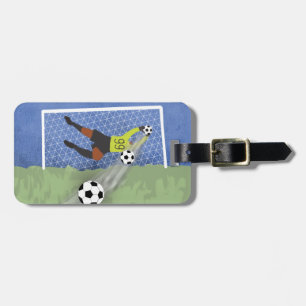Étiquette À Bagage Goalkeeper Soccer Dessin Gym Sac