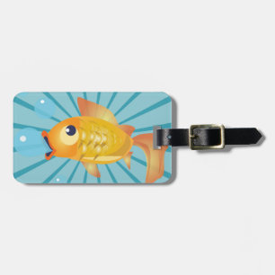 ÉTIQUETTE À BAGAGE GOLDFISH