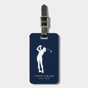Étiquette À Bagage Golf Country Club Membres Swag