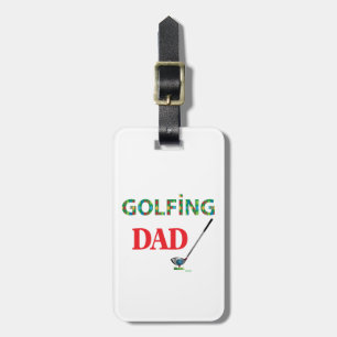 Étiquette À Bagage GOLF - PÈRE DE GOLF, Cool