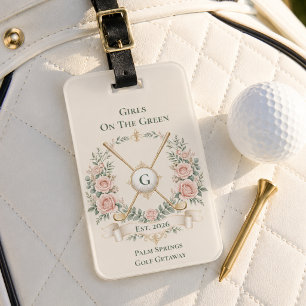 Étiquette À Bagage Golf personnalisé pour femmes