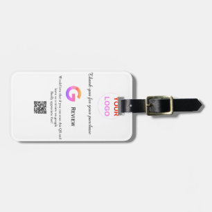 Étiquette À Bagage Google examen logo de l'entreprise Analyser QR exa