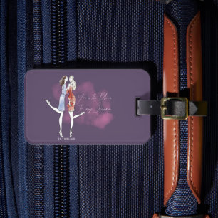 Étiquette À Bagage Gossip Girl - Tu es le Blair de ma Serena