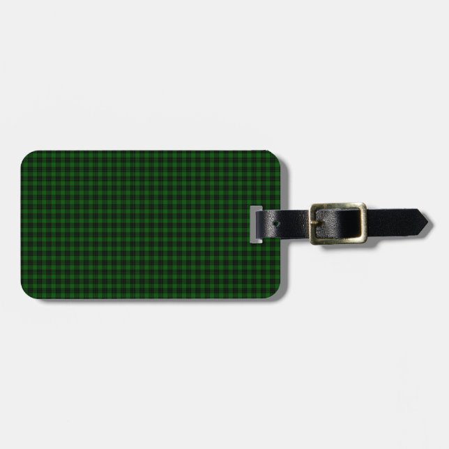 Étiquette À Bagage Graham Tartan (Devant horizontal)