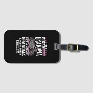 Étiquette À Bagage Grand-mère de vélo - Grand-mère de vélo