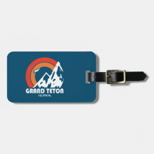 Étiquette À Bagage Grand Teton Sun Eagle