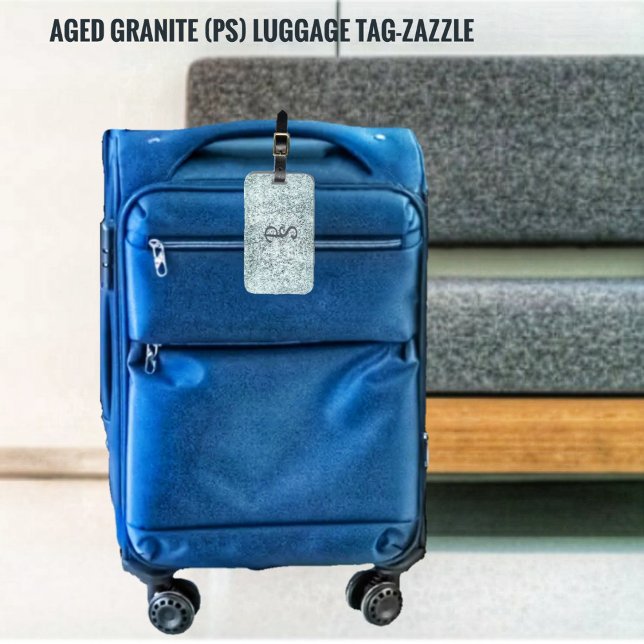 Étiquette À Bagage Granite vieilli (Créateur téléchargé)