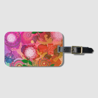 Étiquette À Bagage Graphique original d'art et de Digitals et